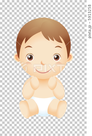 赤ちゃんイラスト 5913258