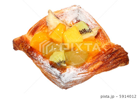 上から見たフルーツデニッシュ 5914012