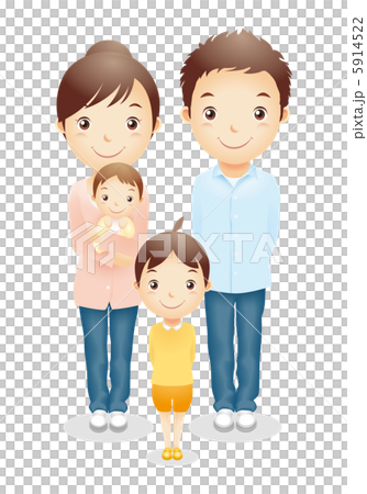 家庭的插圖 5914522