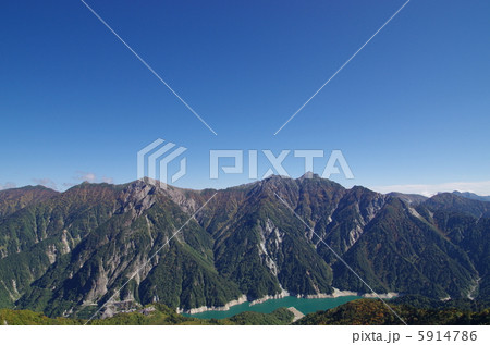黒部湖と針ノ木岳周辺 黒部湖と針ノ木岳周辺 5914786