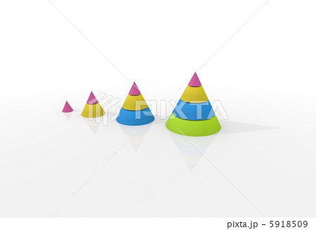 四等分の円すい形 5918509