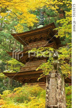 光前寺 三重塔 光前寺 三重塔 5919275