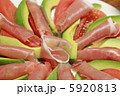 生ハムとアボカドのサラダ 5920813