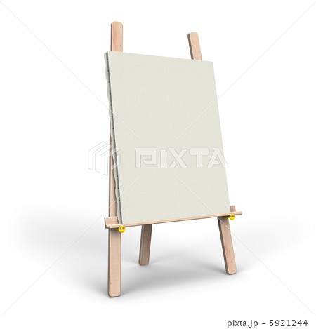 WhiteCanvasOnEasel 5921244