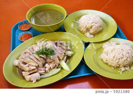 チッキンライス　海南鶏飯　シンガポール 5921380