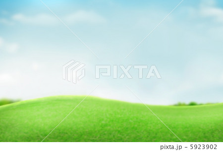 Bright landscape with field, hills and trees 5923902