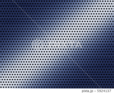 パンチングメタル（青） 5924137