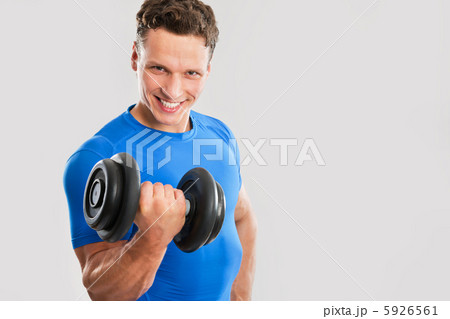 Fit muscular man Fit muscular man 5926561