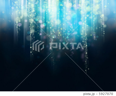 Abstract background. Falling drops in dark place 5927070