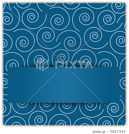 Swirl ornament background with copyspace applique 5927342