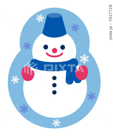 雪だるまピンク 5927728