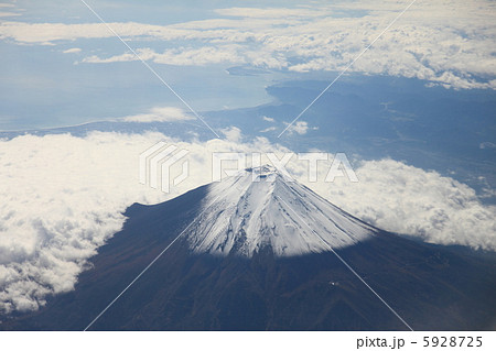 富士山 空撮 5928725