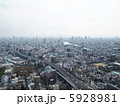 上空からの都会の街 上空からの都会の街 5928981