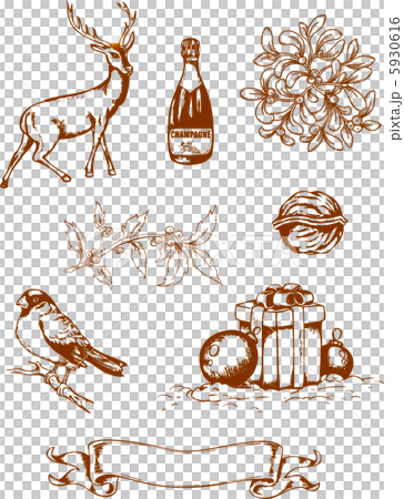 Christmas design elements Christmas design elements 5930616