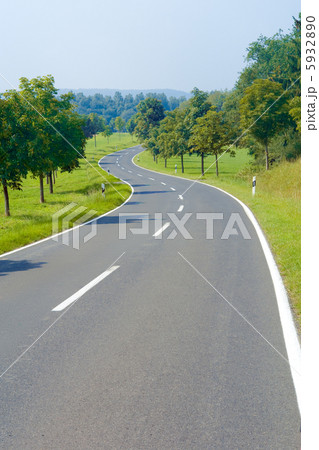 Empty countryside road at summer Empty countryside road at summer 5932890