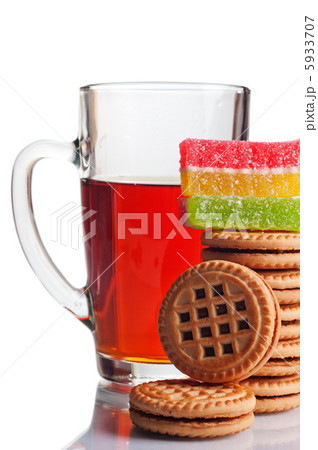 Tea with cookies and sweets 5933707