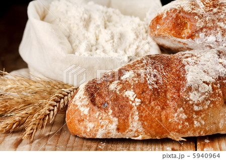 fresh bread on the table 5940964