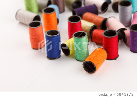 bobbins of lurex thread 5941375