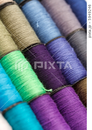 bobbins of lurex thread 5949246