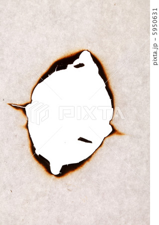 Burn hole in paper Burn hole in paper 5950631