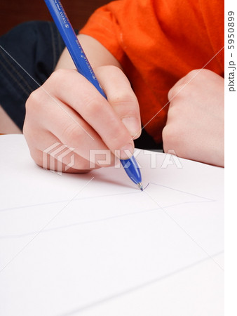 child's hand drawing child's hand drawing 5950899
