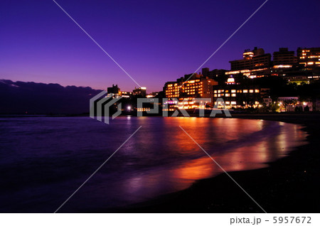 西浦温泉街の夜 5957672