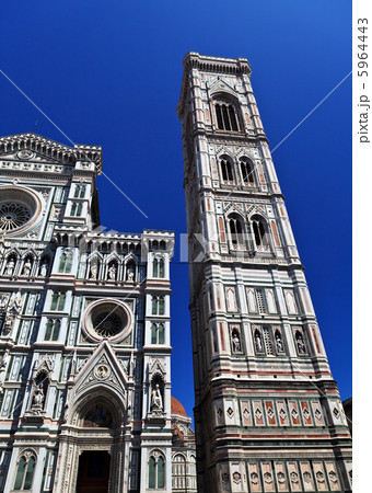 Giotto's campanile Santa Maria Del Fiore. Florence 5964443