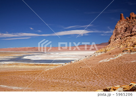 salt lake Salar de Tara, Chile 5965206