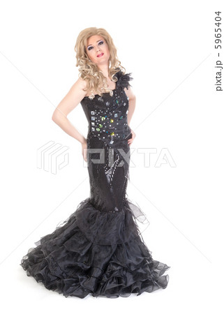 Portrait of drag queen. Man dressed as Woman 5965404