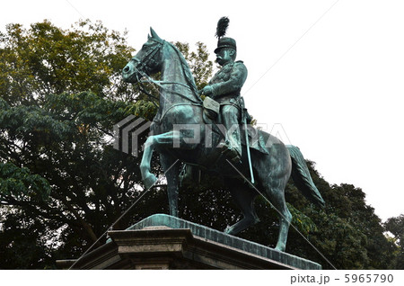 小松宮彰仁親王の騎馬像（上野恩賜公園／東京都台東区上野） 5965790