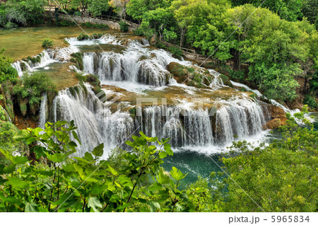 Waterfalls in Krka National Park, Croatia Waterfalls in Krka National Park, Croatia 5965834