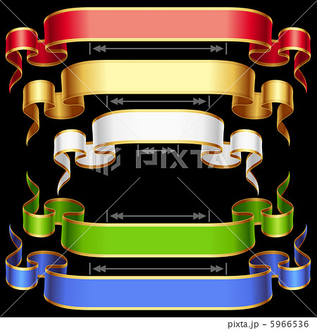 Ribbon set with adjusting length 5966536