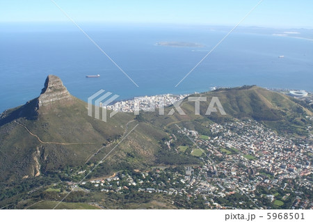テーブルマウンテン山頂からの絶景 5968501