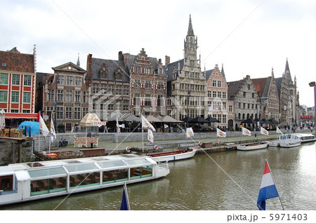 ベルギー ゲントの街並み ベルギー ゲントの街並み 5971403
