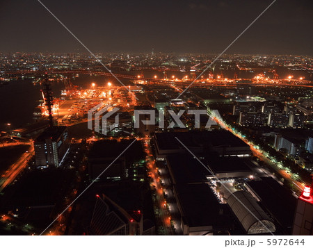 大阪府咲州庁舎展望台からの夜景 5972644