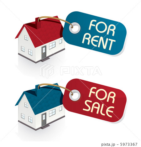 House for Sale and for Rent Vector Tags 5973367