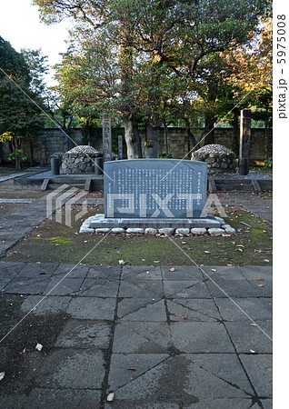 徳川慶喜墓(左)･徳川美賀子墓(右)（谷中霊園／東京都台東区谷中7丁目） 5975008