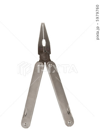 Multifunctional pliers isolated on white backgroun 5979760