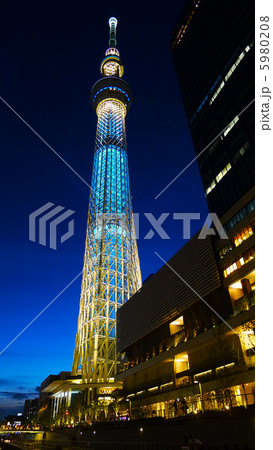 東京スカイツリー　夜景 5980208