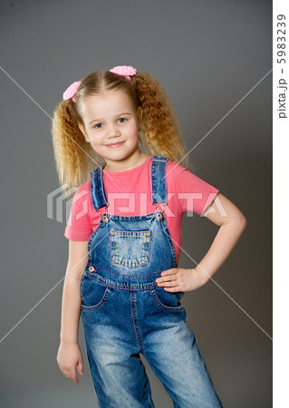 little girl wearing jeans overalls little girl wearing jeans overalls 5983239