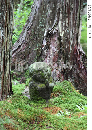 京都　大原　わらべ地蔵 5990837