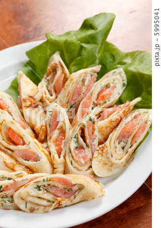 Pancakes with Salmon Pancakes with Salmon 5995041