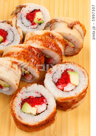 sushi with eel 5997307