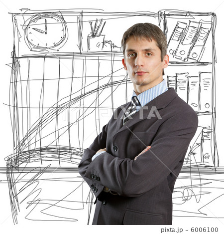 male in suit with folded hands male in suit with folded hands 6006100