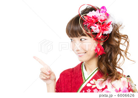 振袖の女性 振袖の女性 6006626
