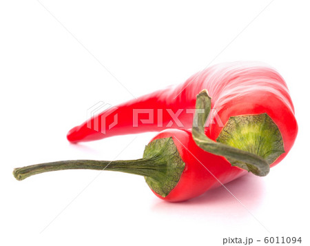 Hot red chili or chilli  pepper 6011094