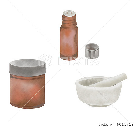アロマの容器のイラスト 6011718
