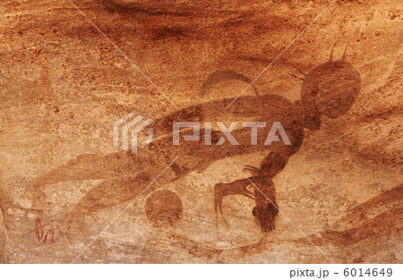 Rock paintings of Tassili N'Ajjer, Algeria 6014649