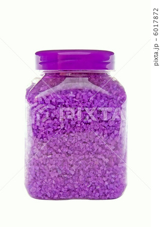 Lavender salt in jar Lavender salt in jar 6017872