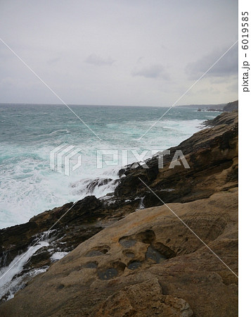 平根崎 波蝕甌穴群 佐渡 新潟 平根崎 波蝕甌穴群 佐渡 新潟 6019585